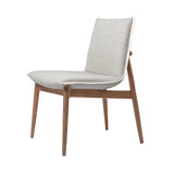 E004 Embrace Chair: Natural Edging Strip + Oiled Walnut
