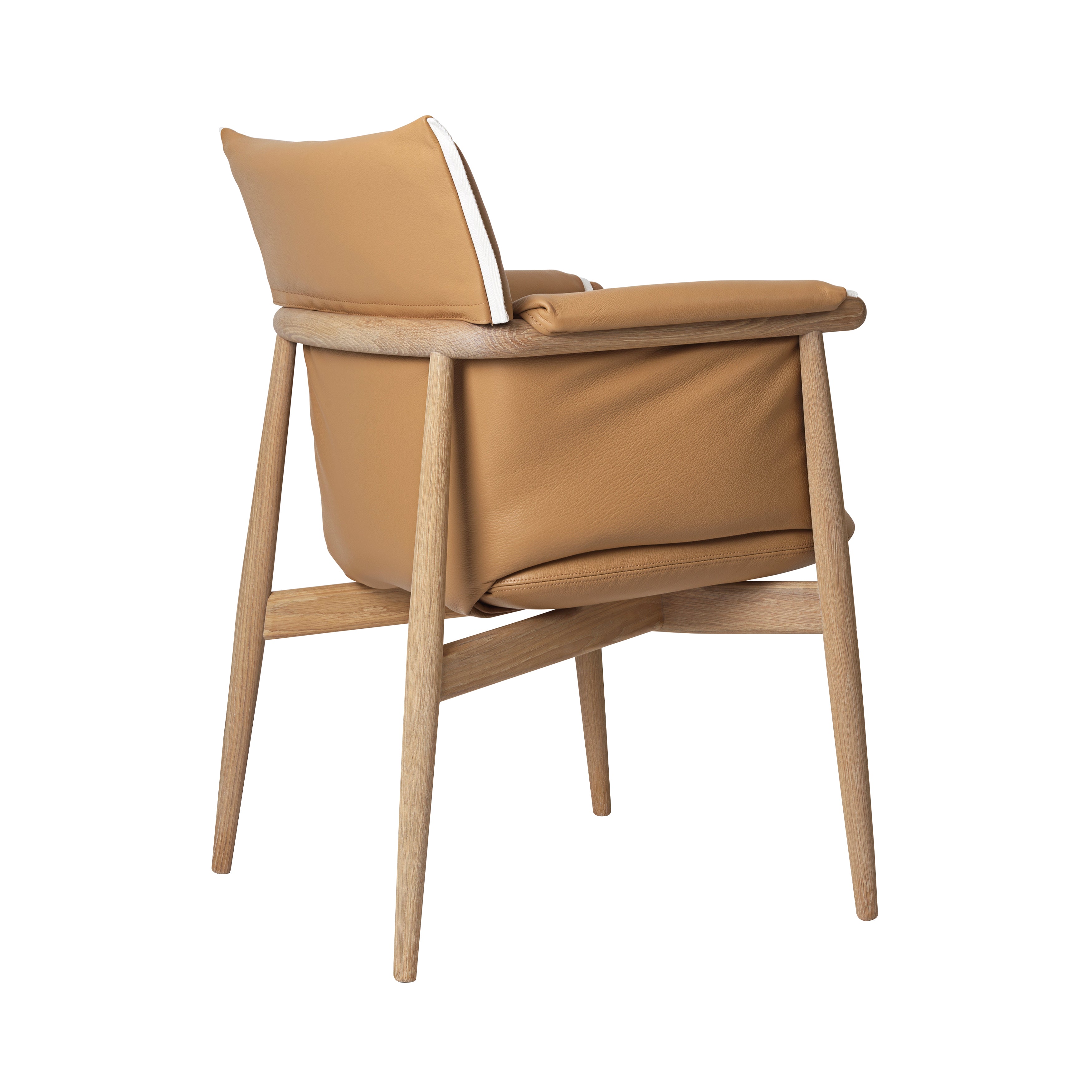 E005 Embrace Armchair: White Edging Strip | Buy Carl Hansen & Søn ...