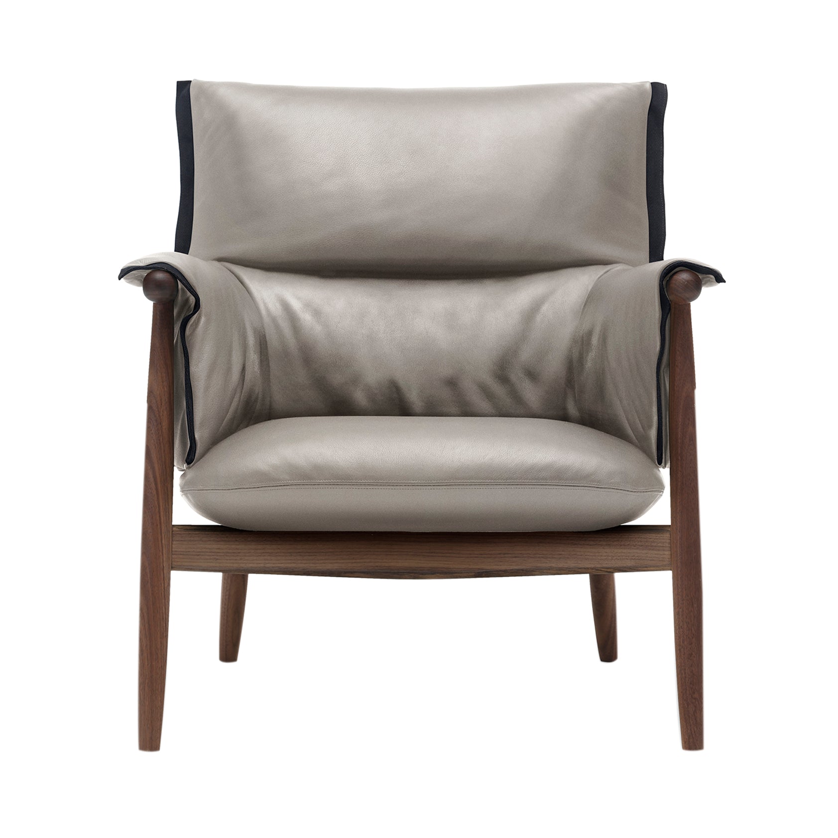 E015 Embrace Lounge Chair: Black Edging Strip