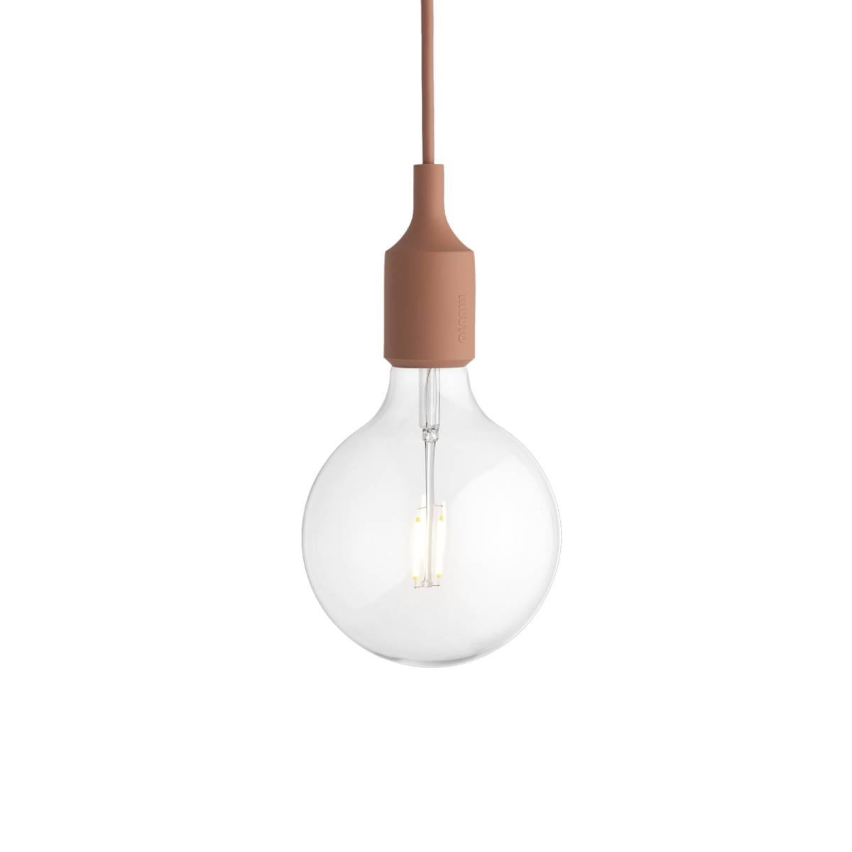 E27 Silicone Light: Terracotta