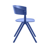 Circus Wood Chair: Marine Blue + Without Seat Pad