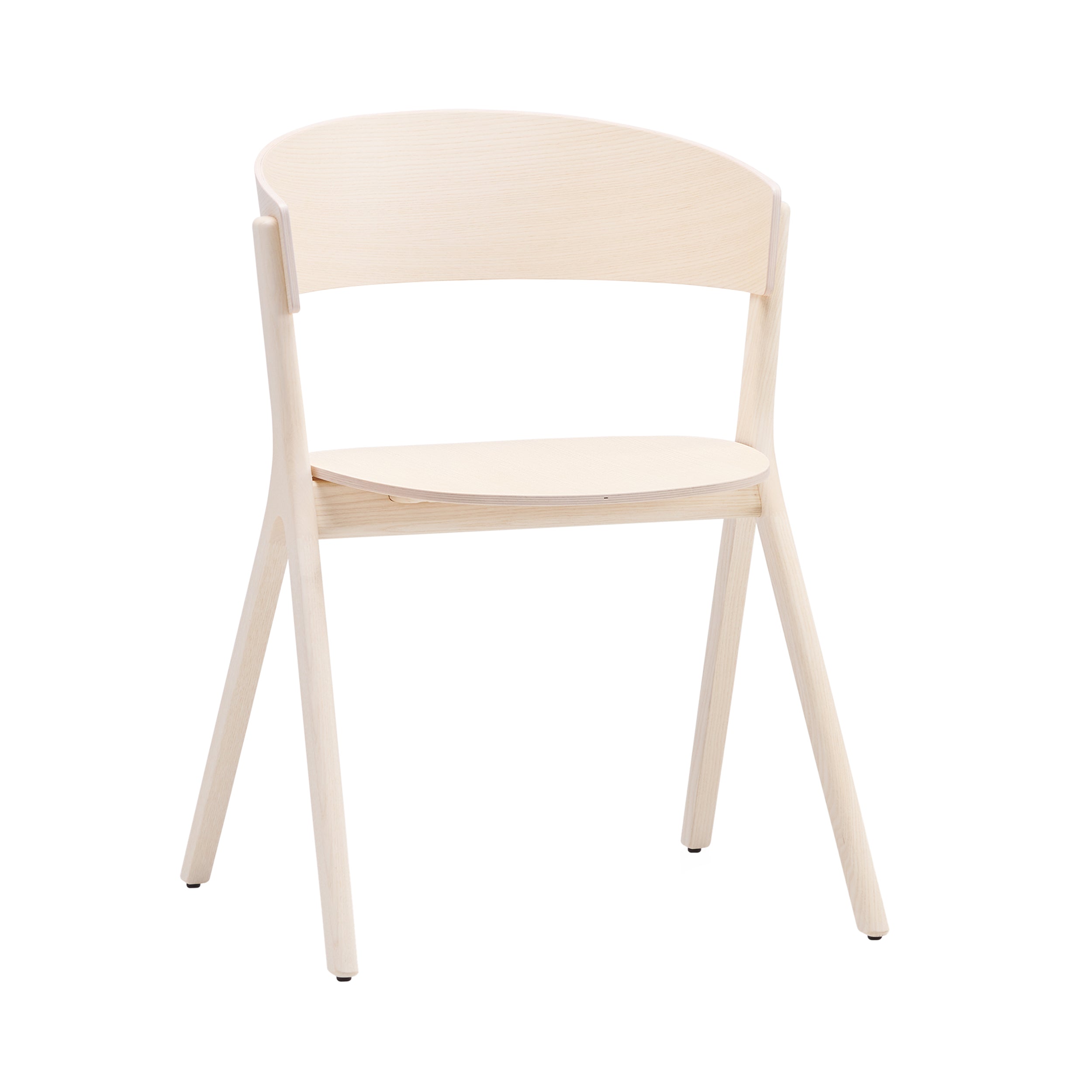 Circus Wood Chair: Natural Oak + Without Seat Pad