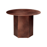 Epic Round Coffee Table: Steel + Small - 23.6