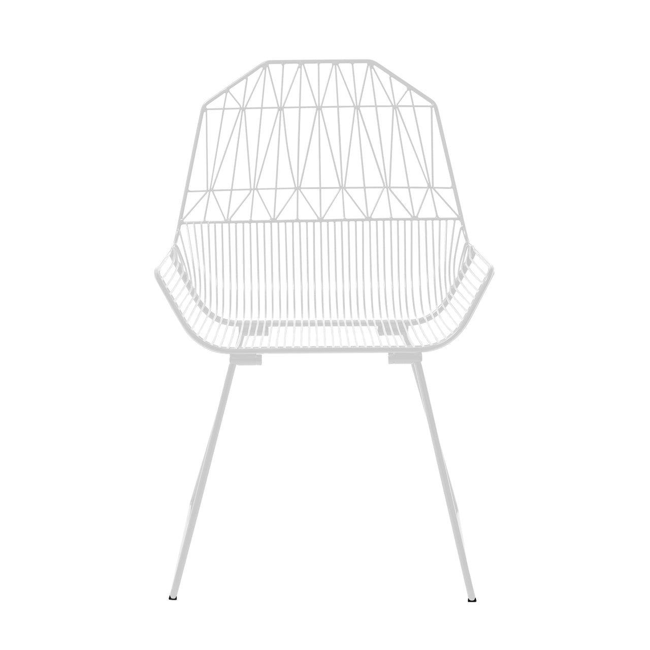 Farmhouse Lounge Chair: White + Without Seat Pad