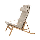FK10 Plico Lounge Chair: Oiled Oak