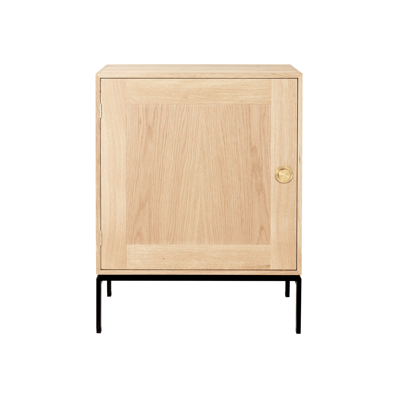 FK63 Floor Standing Cabinet: White Oiled Oak