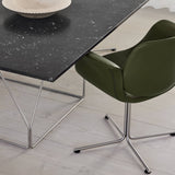 Flamingo Chair with Swivel Base: LS