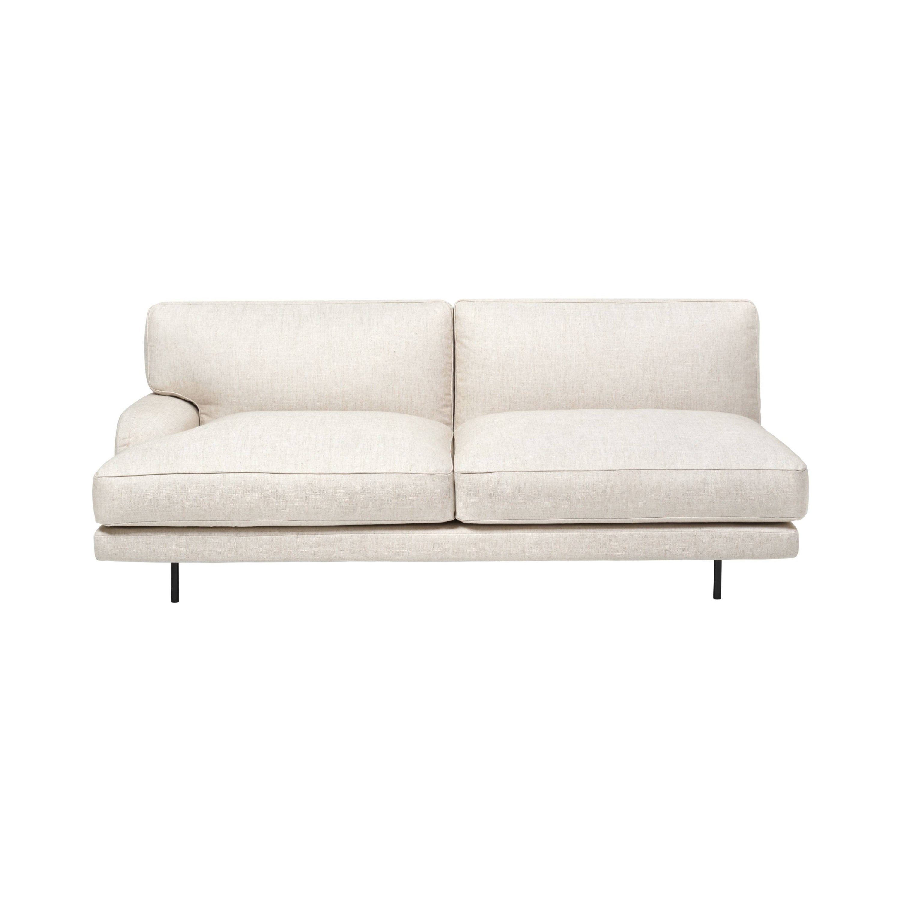 Flaneur 2 Seater Module with Armrest: Left