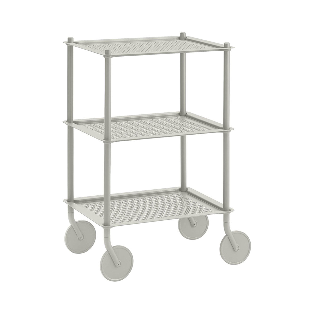 Flow Trolley: Grey + 3 Layer