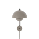 Flowerpot Wall Lamp VP8: Grey Beige