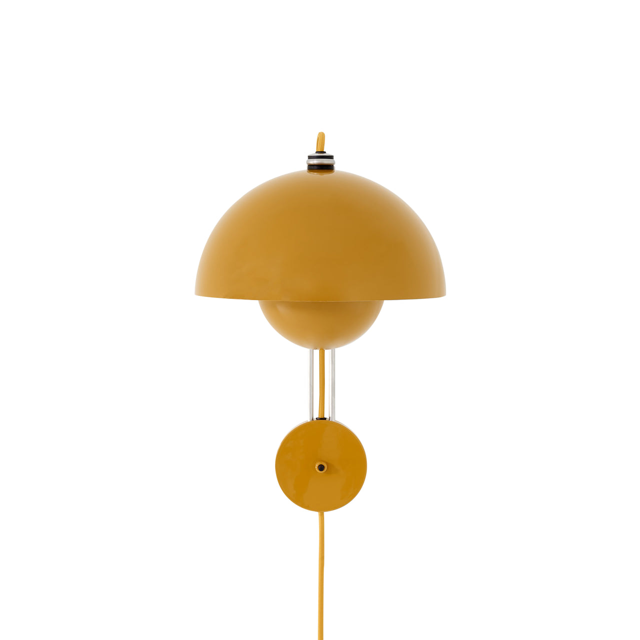 Flowerpot Wall Lamp VP8: Mustard