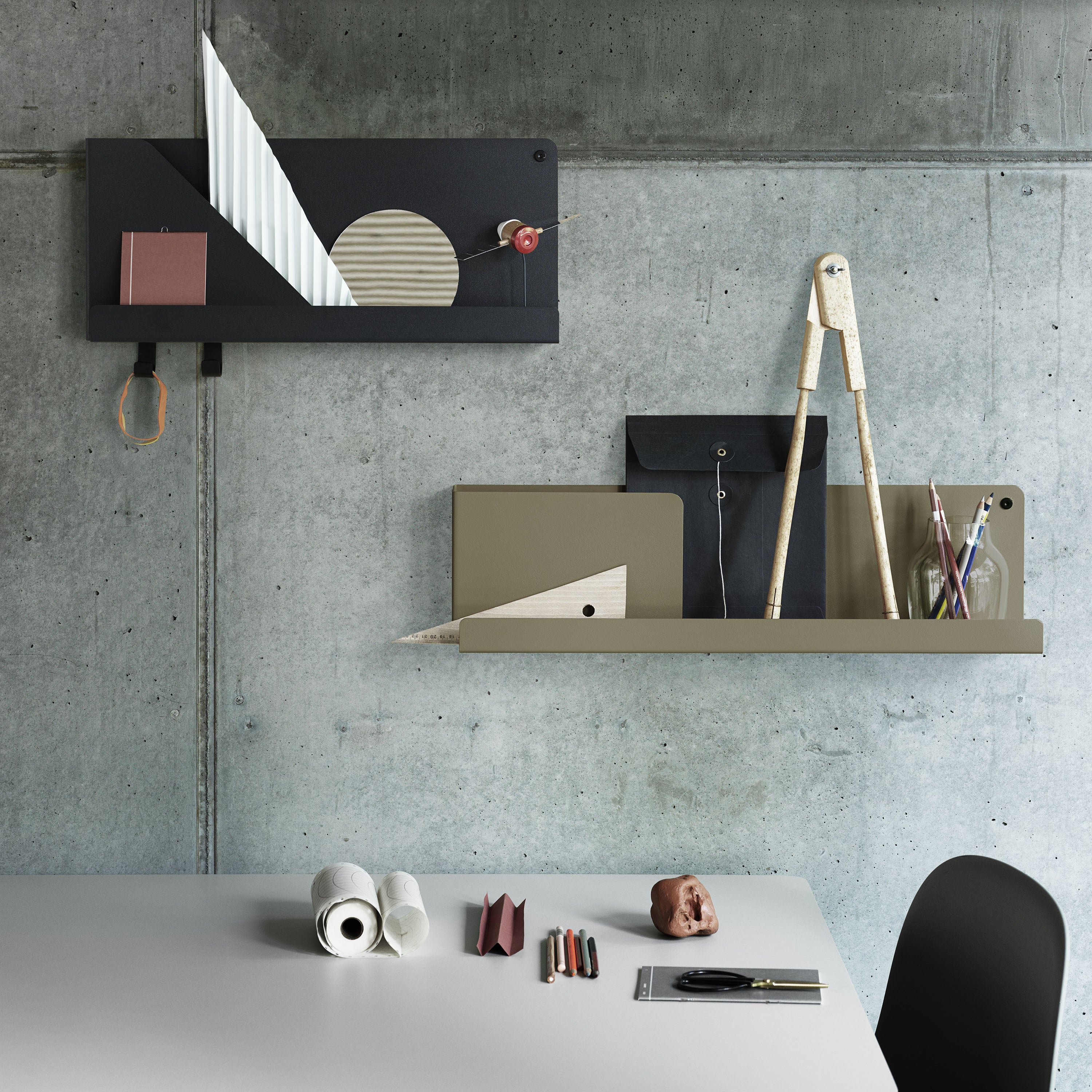 Folded Shelves: LS