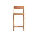 01 Bar + Counter Chair: Counter + Warm Brown Birch