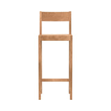 01 Bar + Counter Chair: Bar + Warm Brown Birch