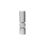 Fulcrum Candlestick: Marble + Small - 12.3