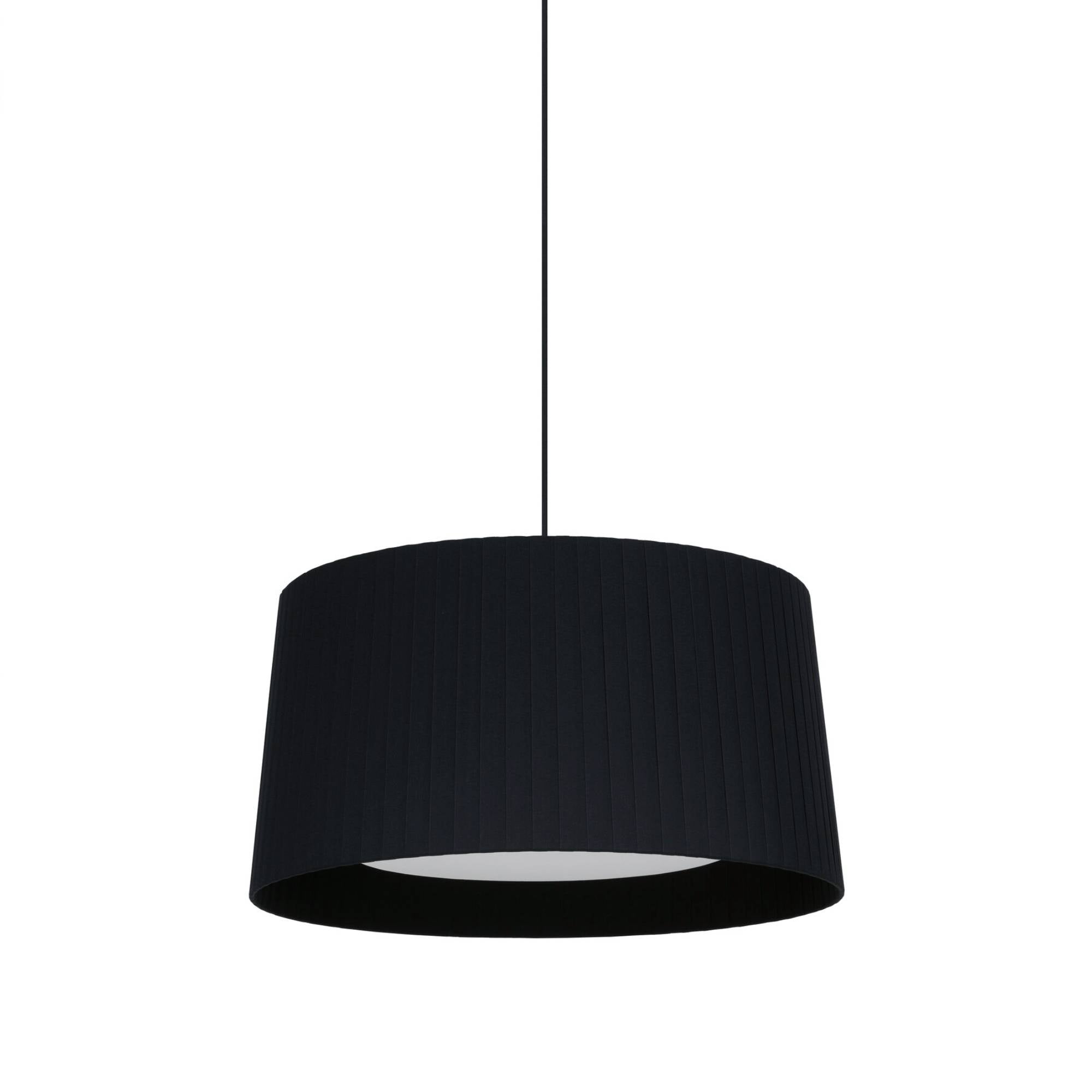 GT5 Pendant Lamp: Black + Black