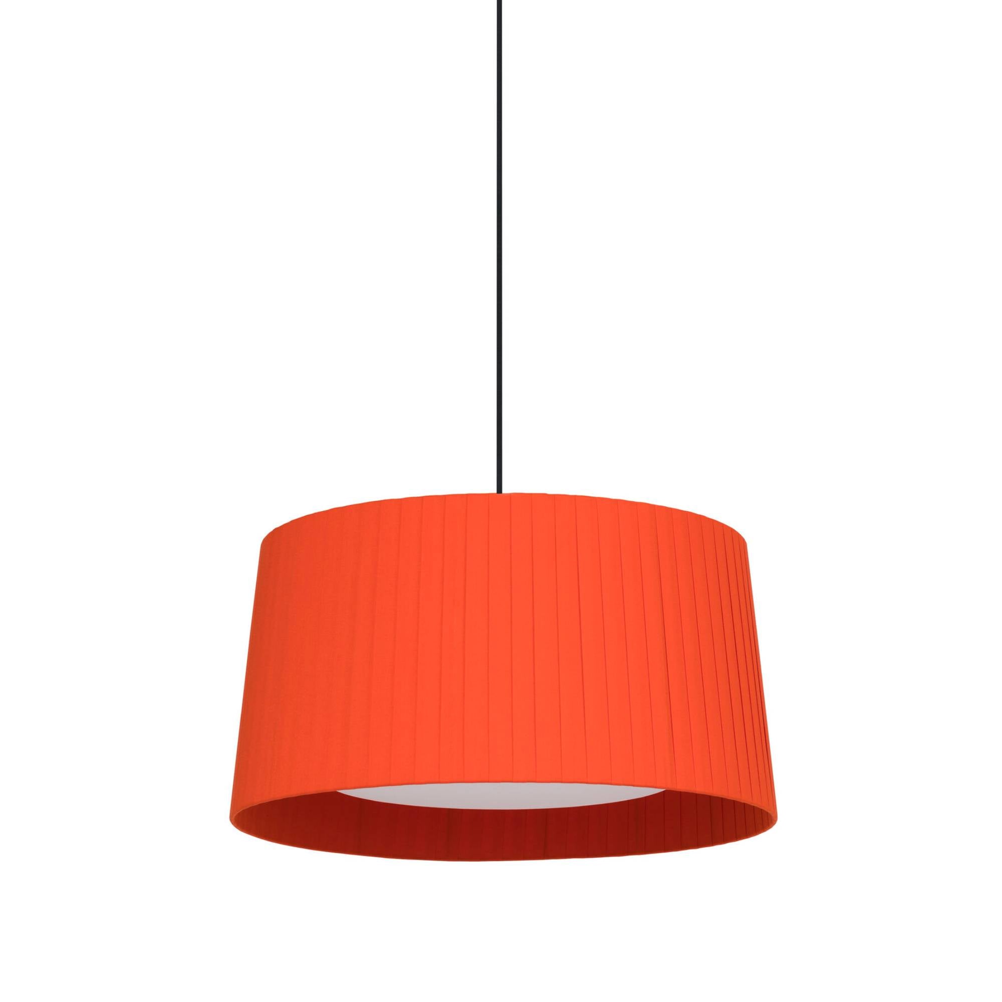 GT5 Pendant Lamp: Red-Amber + Black