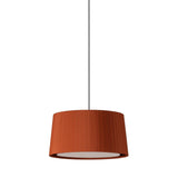 GT6 Pendant Lamp: Terracotta + Black