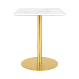 Gubi 1.0 Dining Table: Square + Small - 23.6