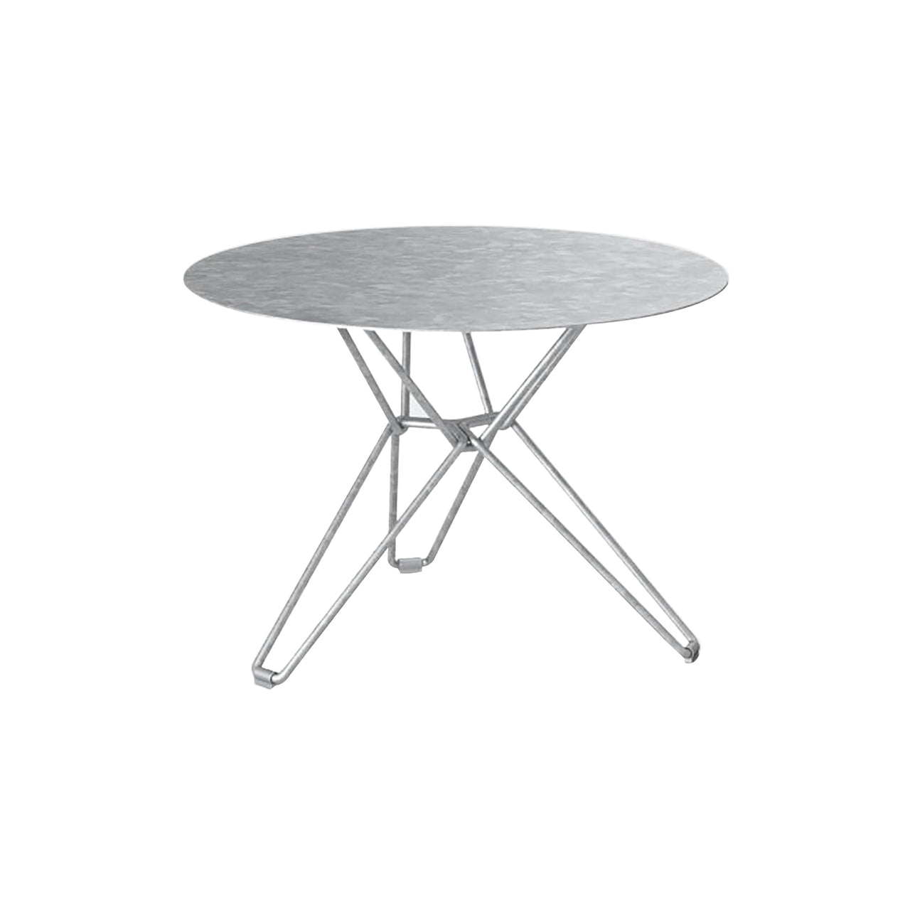 Tio Side Table: Hot-Dip Galvanize