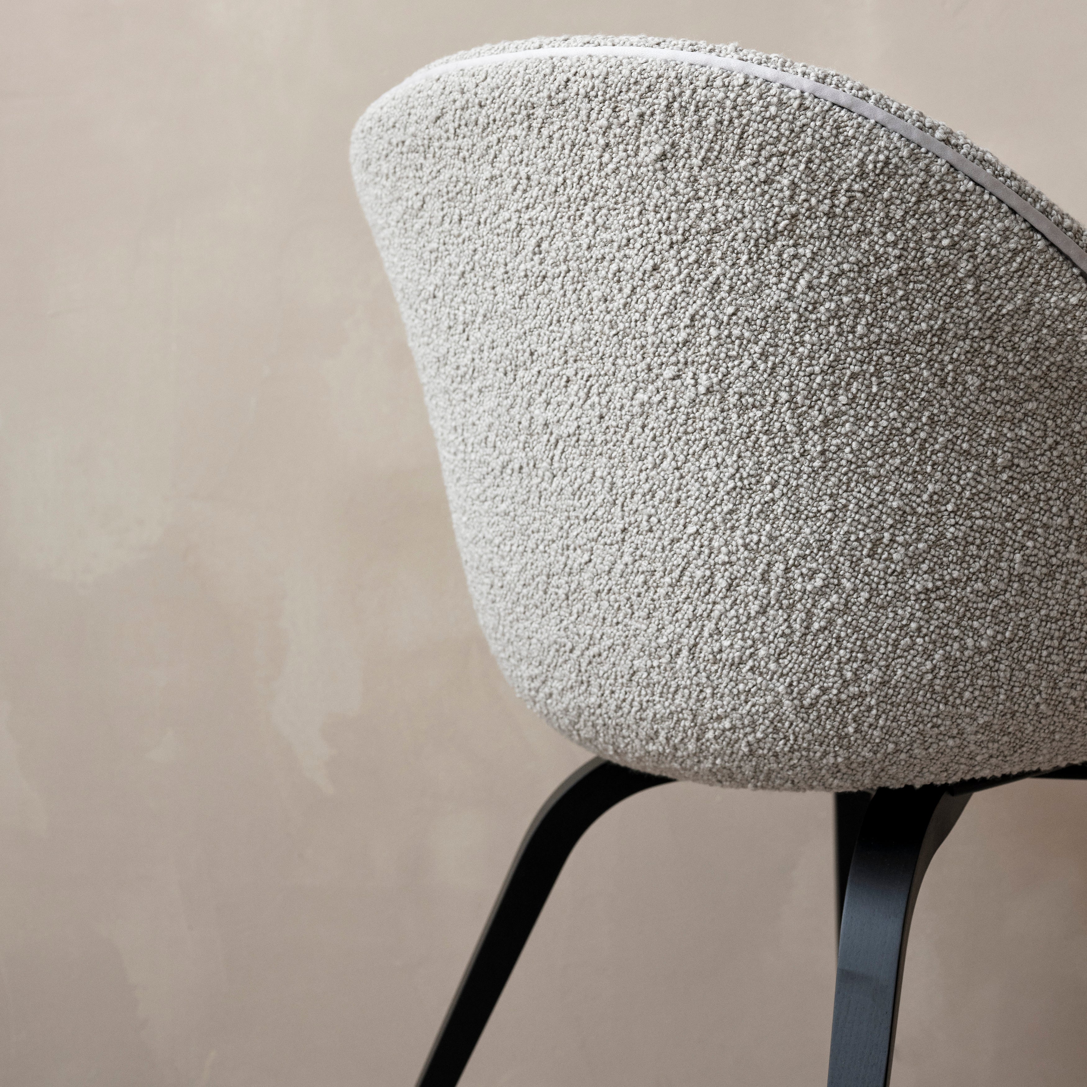 Bat Dining Chair: Wood Base + Fully Upholstered | Buy Gubi online at A+R