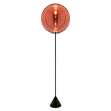 Globe Cone Floor Lamp: Copper