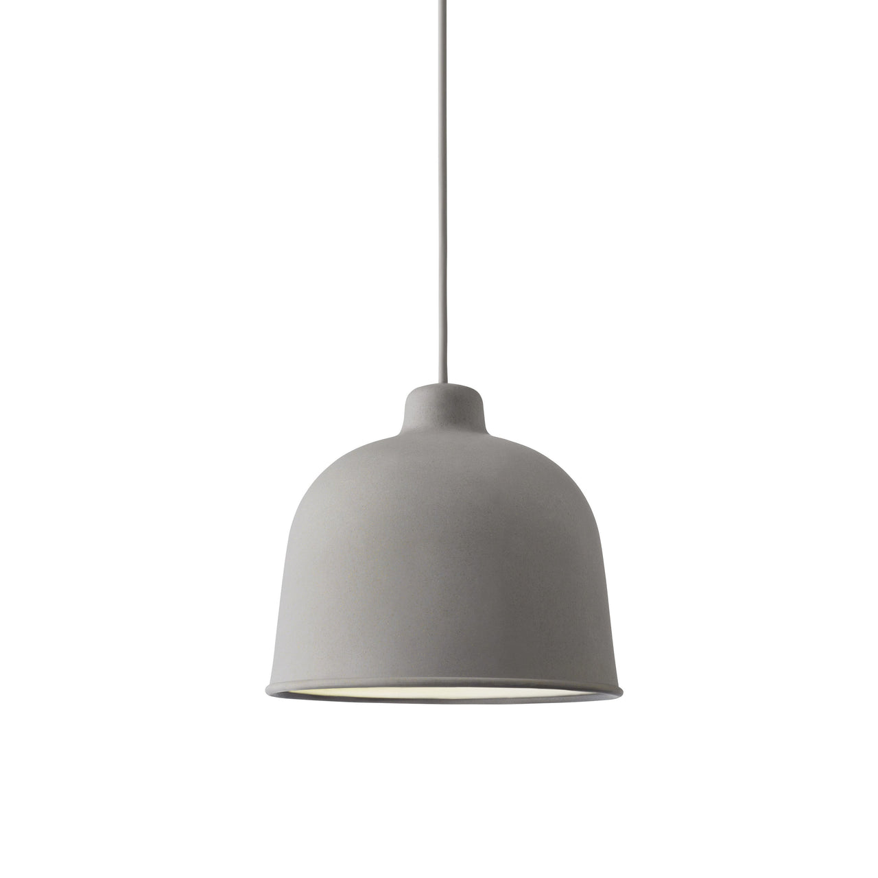 Grain Pendant Light: Grey