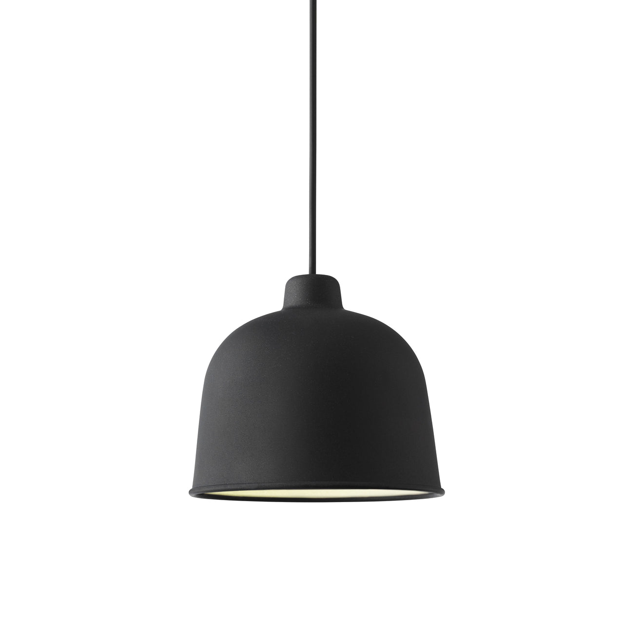 Grain Pendant Light: Black