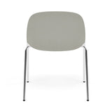 Fiber Side Chair: A-Base With Felt Glides + Grey
