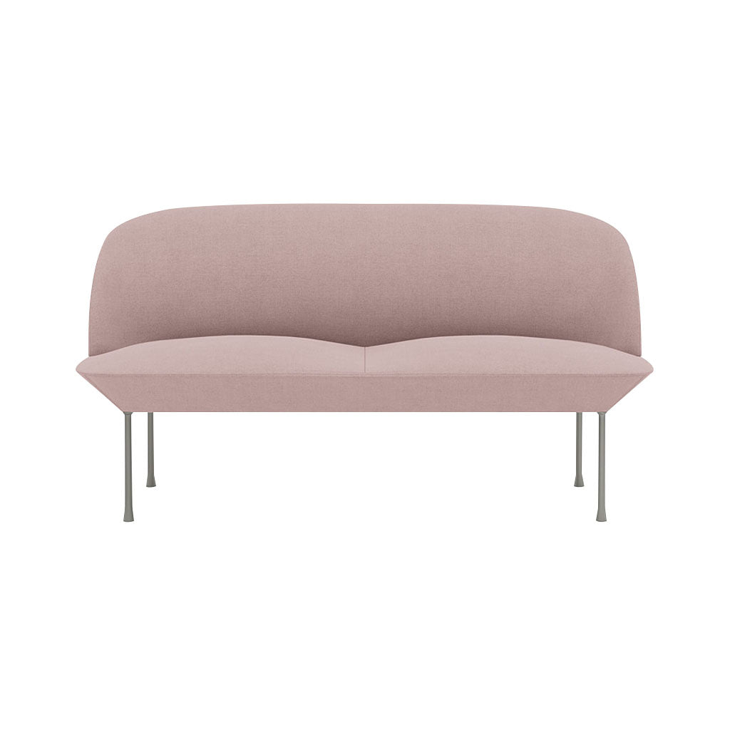 Oslo 2-Seater Sofa: Grey