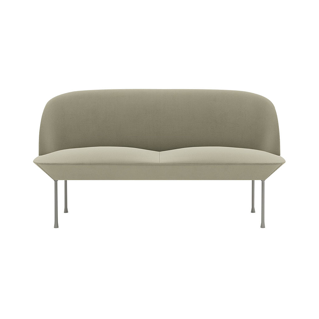 Oslo 2-Seater Sofa: Grey