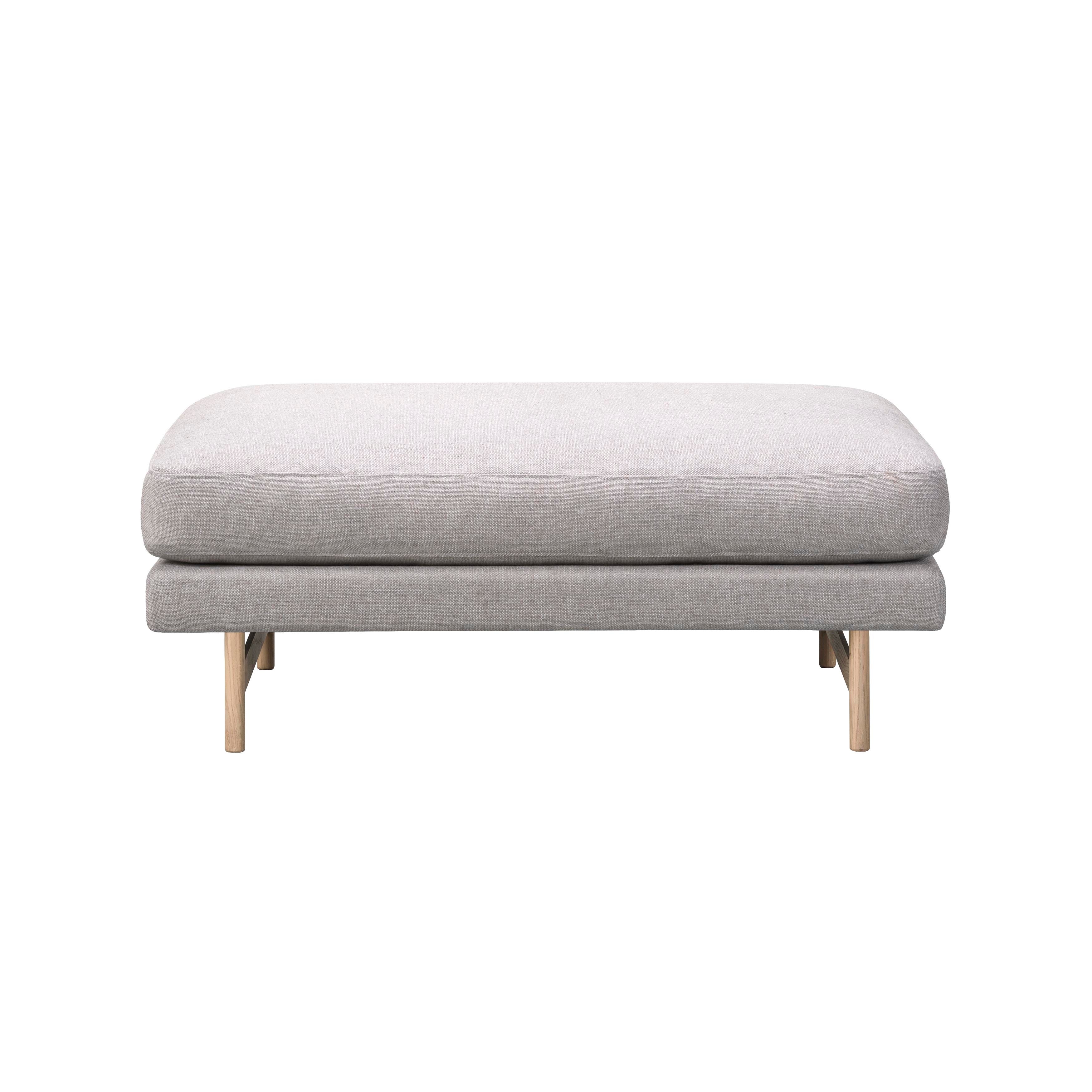 Calmo Ottoman: Wood Base + Large - 37.4