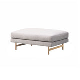 Calmo Ottoman: Wood Base + Large - 37.4