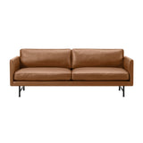 Calmo 2 Seater Sofa: Metal Base + Large - 78.7