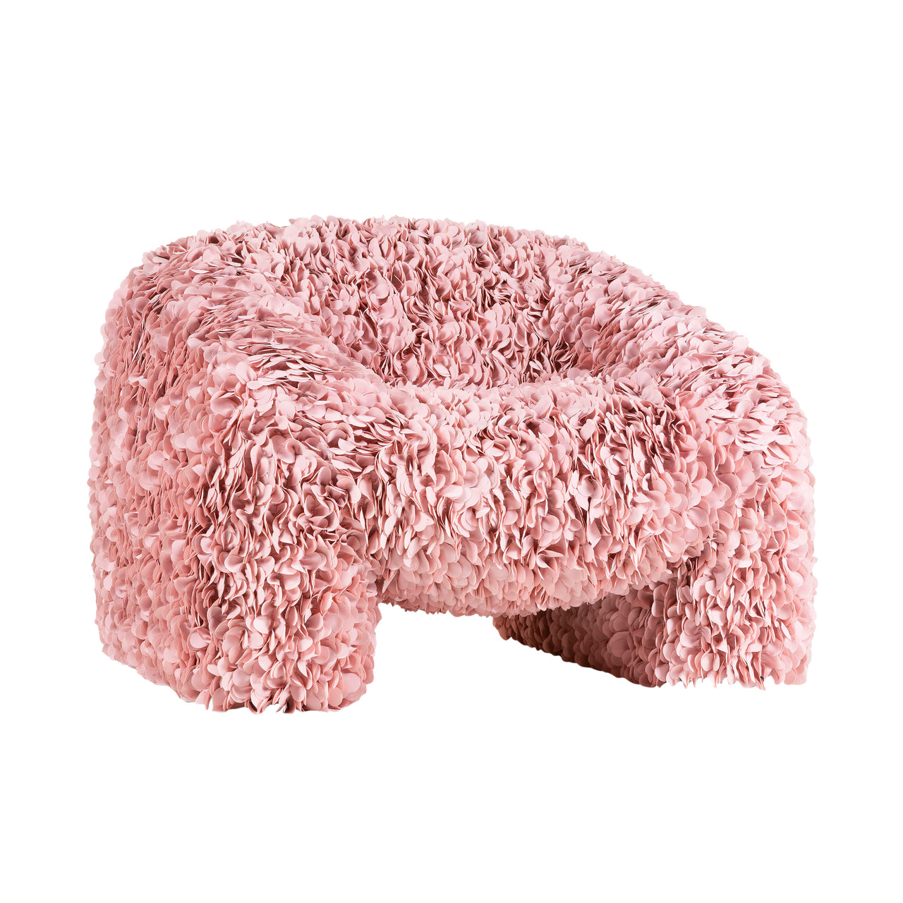 Hortensia Armchair: Petal Pink