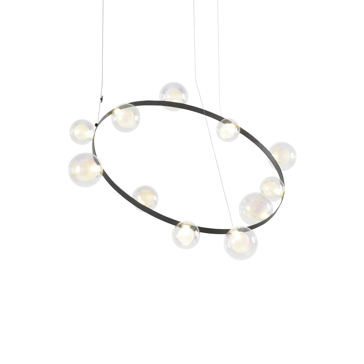 Hubble Bubble Suspension Lamp: Oil + 11