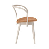 Icha Chair: Upholstered + White Oiled Beech