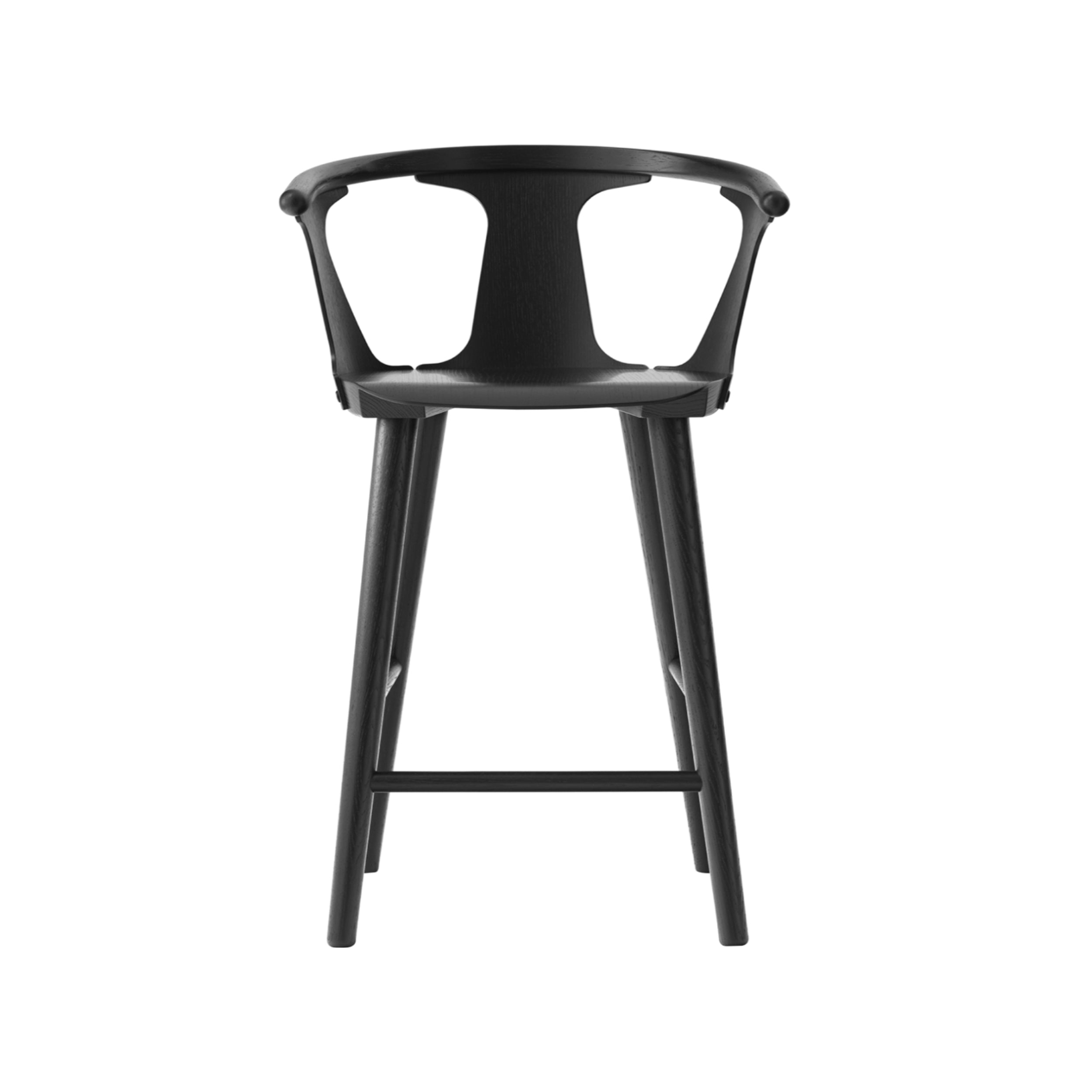 In Between Bar + Counter Stool SK7 + SK9: Counter (SK7) + Black Lacquered Oak