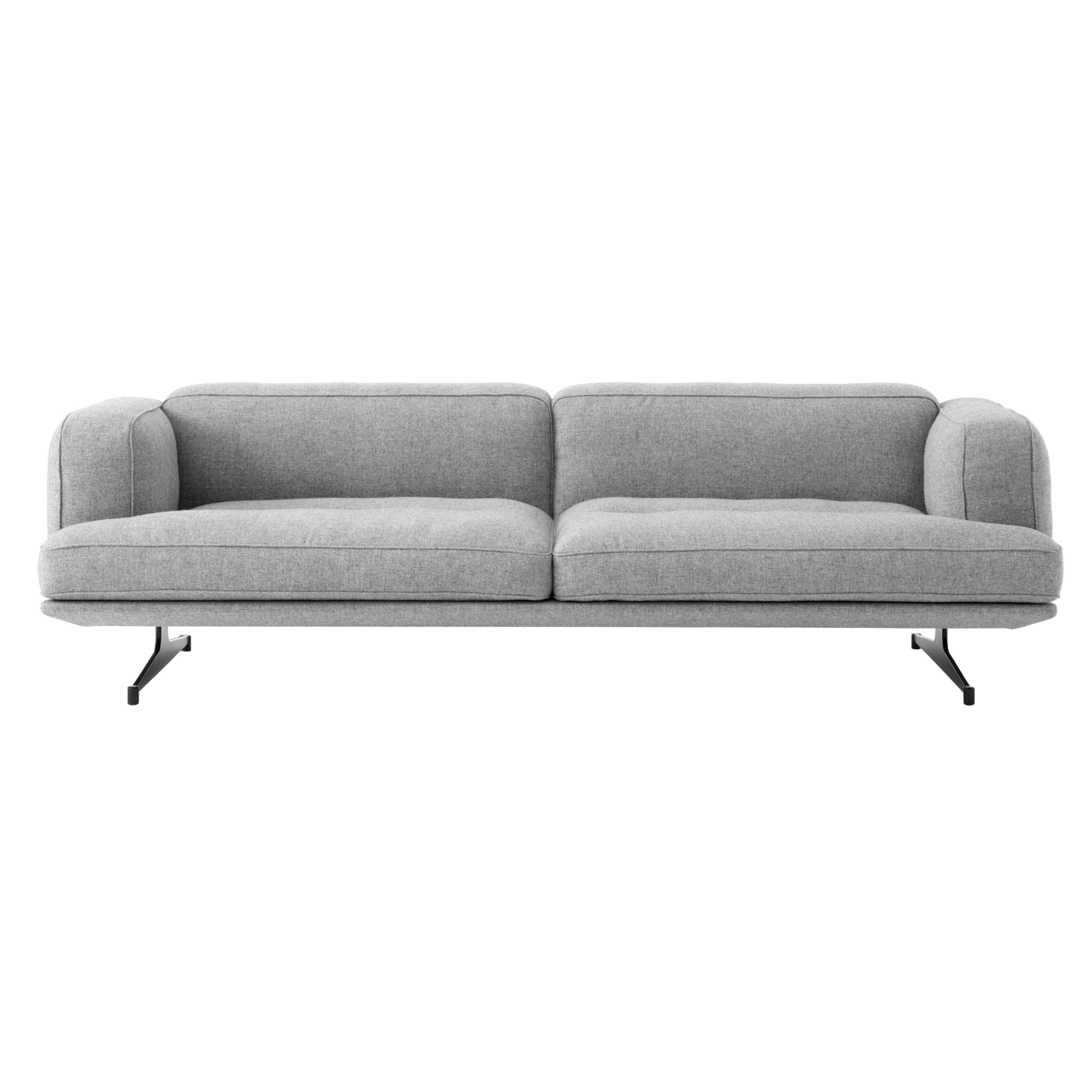 Inland Sofa: AV22 + AV23 + 3 (AV23) + Warm Black