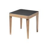 Isokon Occasional Table: Black Linoleum