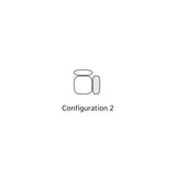 Isole Modular Sofa: NN1A-NN1G + Configuration 2