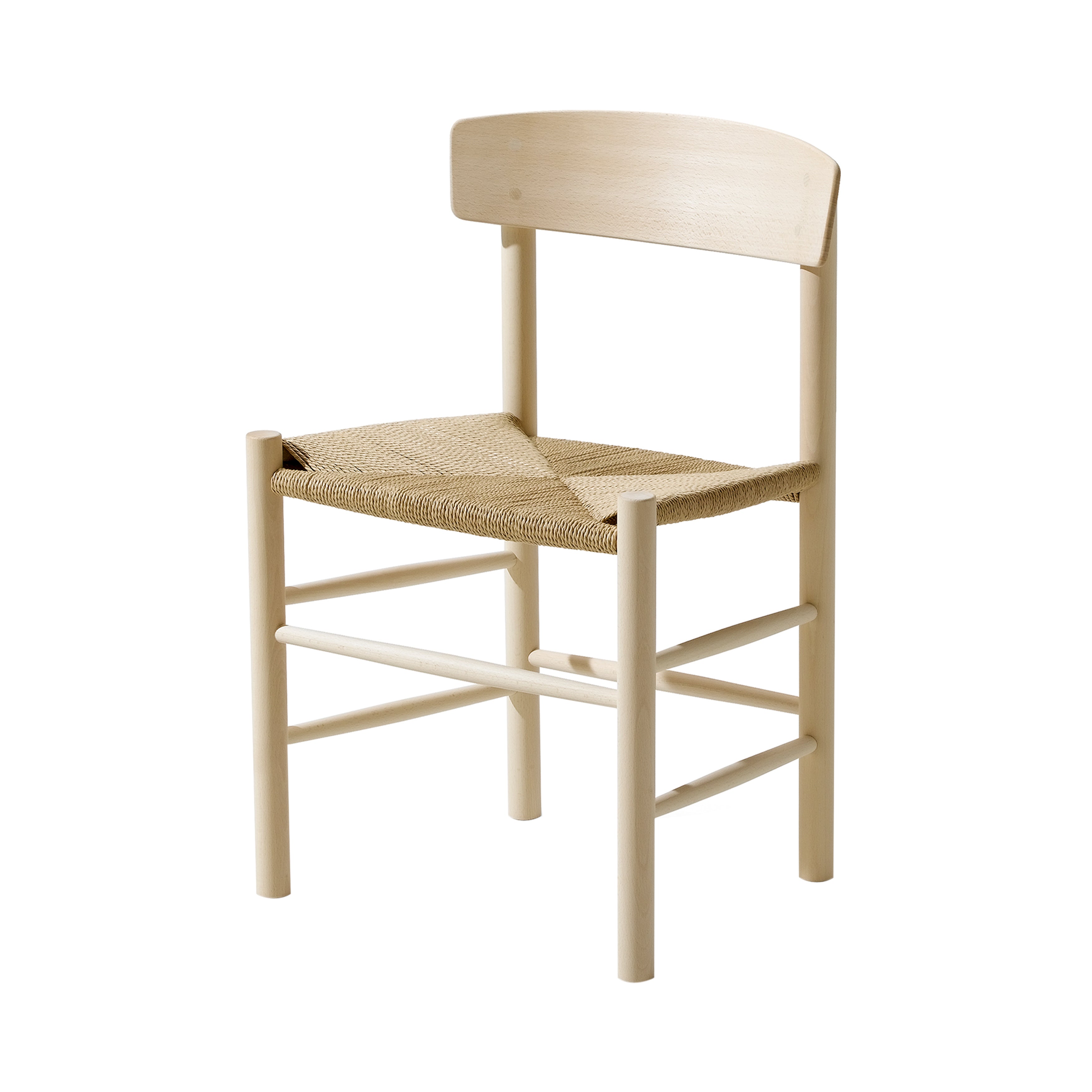 J39 Mogensen Chair: Soaped Beech + Natural