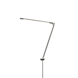Thin Task Lamp: Desk Inset + Standard + Satin Nickel