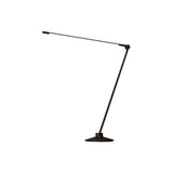 Thin Task Lamp: Cast Iron Base + Tall + Black Oxide