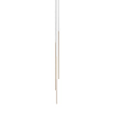 Thin Vertical Suspension Light: Medium + 3 Segments + Satin Brass