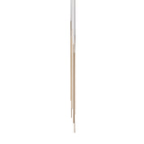 Thin Vertical Suspension Light: Large + 6 Segments + Satin Brass
