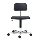 Kevi 2533 Chair: Size B + Front Upholstered + Lazure - Black