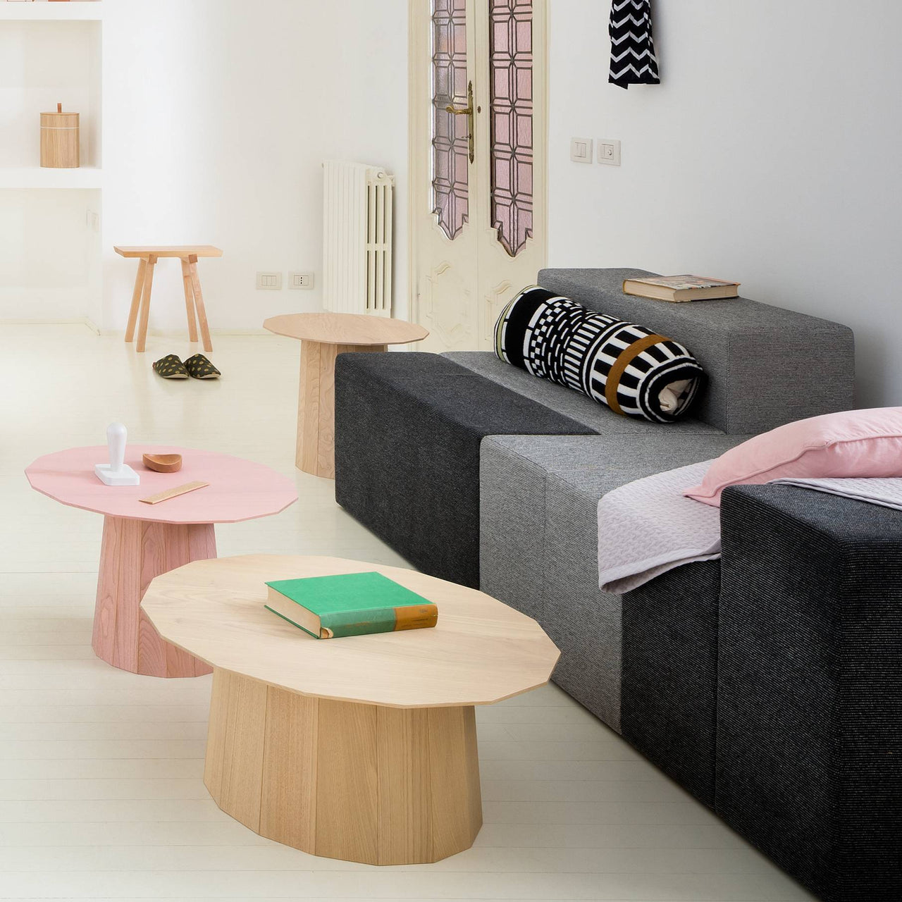 Colour Wood Tables