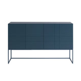 Kilt Light 137 Cabinet with Drawers: Deep Blue