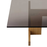 Kinuta Coffee Table: Glass A-CT01 + DI